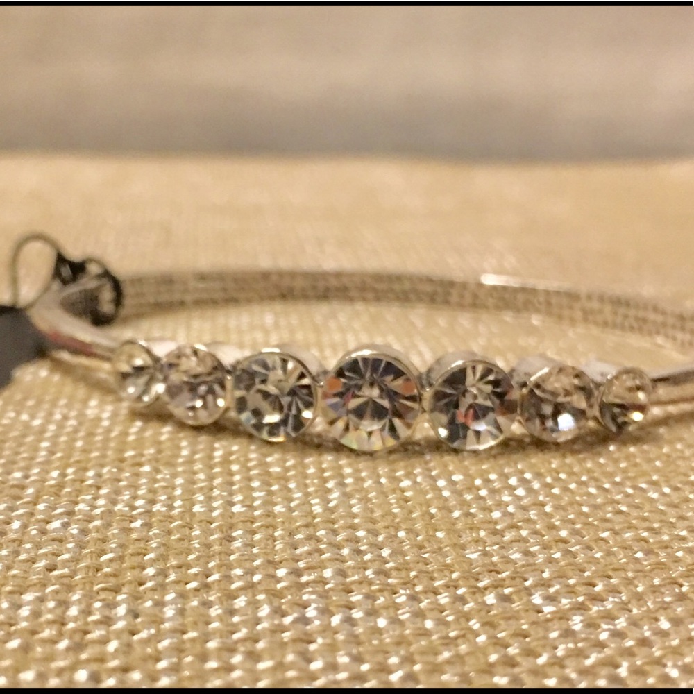 Sparkle and silver bracelet.